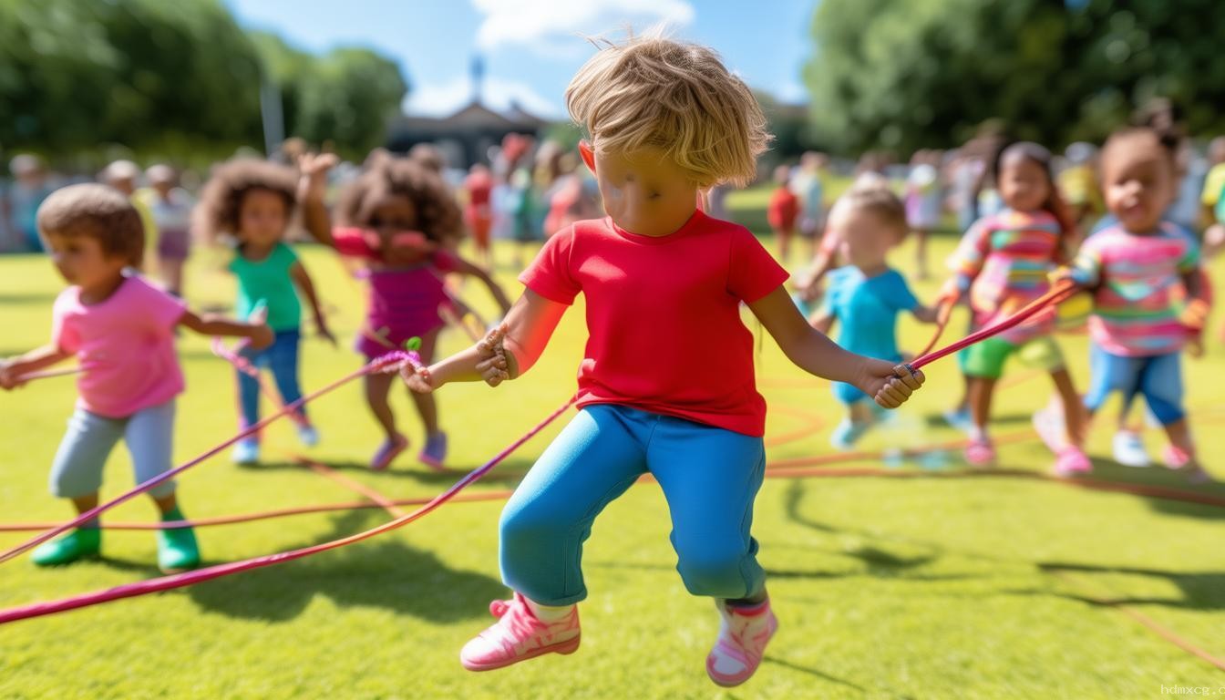 幼儿园跳绳教学指导对比分析